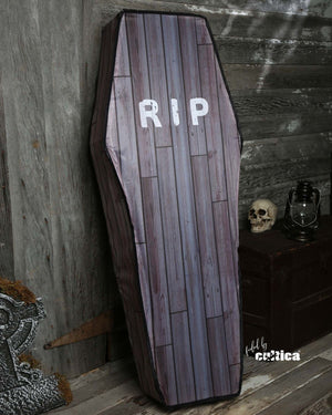 1.6 meter horror coffin with lid skeleton garage