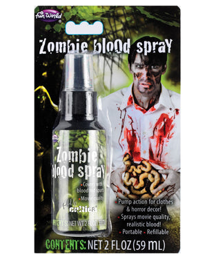 Zombie Blut Spray wie echt Flacon