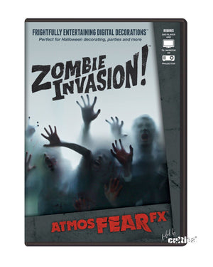 Zombie Invasion Horror Cinema Projections DVD