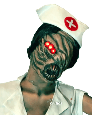 Lebensgroße Zombie Horror Krankenschwester Animatronic