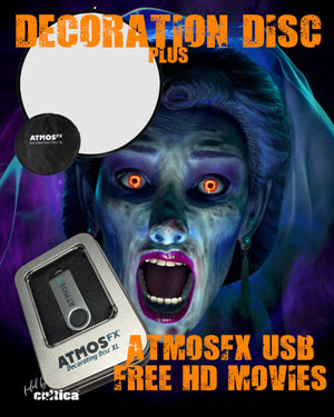 AtmosFX Magic Decorating Disc + USB Movie Stick